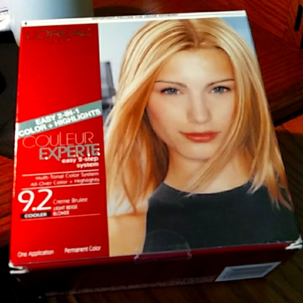 L'Oreal Couleur experte easy 2 step multi tonal color system color 9.2